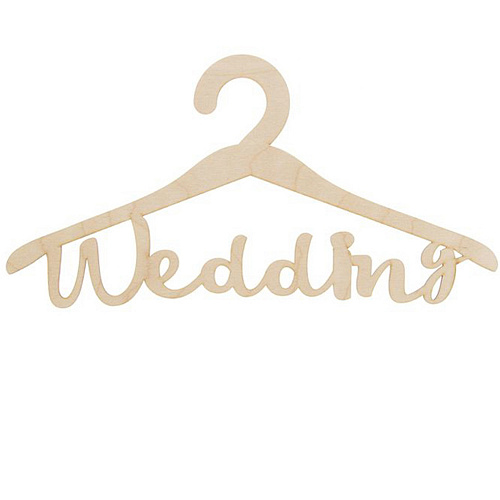 Вешалка свадебная декоративная «Wedding»